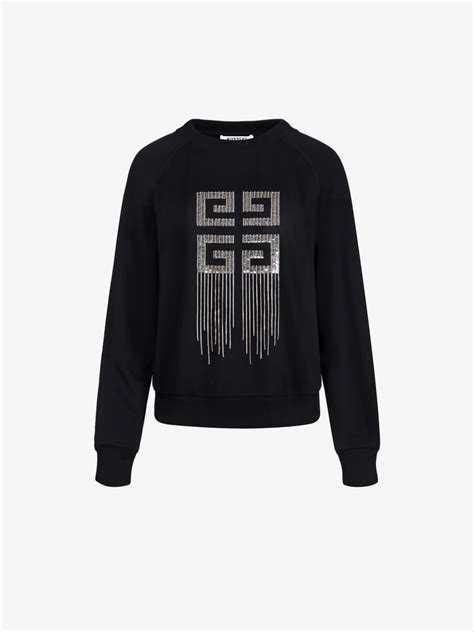 givenchy 4g embroidered sweatshirt